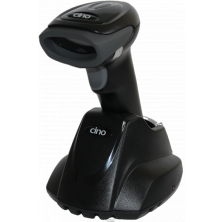 Сканер ШК (ручной, 1D имидж, чёрный, Bluetooth, зарядная подставка) Cino F780BT