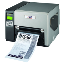 Принтер этикеток (термотрансферный, 300dpi) TSC TTP-384M, PSU