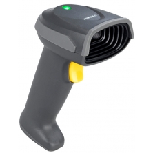 Сканер ШК (ручной, 2D имидж, серый, USB, подставка) Mindeo MD 6100AT+